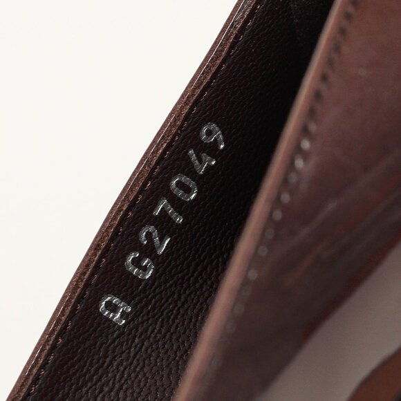 Chanel Brown Patent Leather Mirror Platform Pumps - Picture 10 of 10